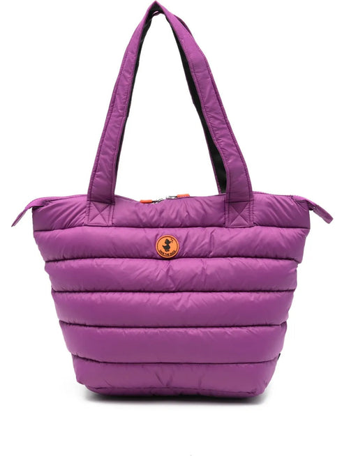 SAVE THE DUCK QUILTED TOTE BAG
